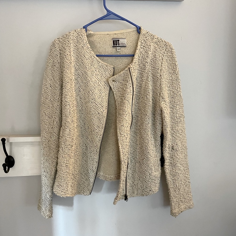 Kut cream blazer